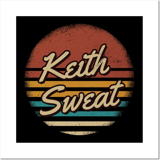 Keith Sweat Retro Style Wall Art by JamexAlisa